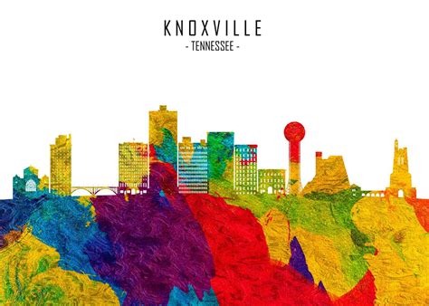 Knoxville Tennessee Poster By Restartart Displate