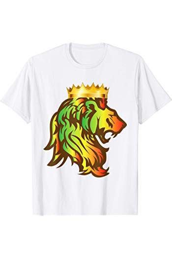 Dancehall Tshirt Lion Shirt T Shirt Rasta T Shirts