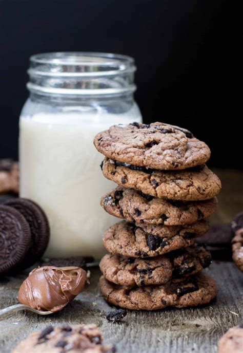 Cookies can improve your browsing experience by allowing sites to remember your preferences or by letting you. Smashed Oreo & Nutella Cookies - Sugar Spun Run