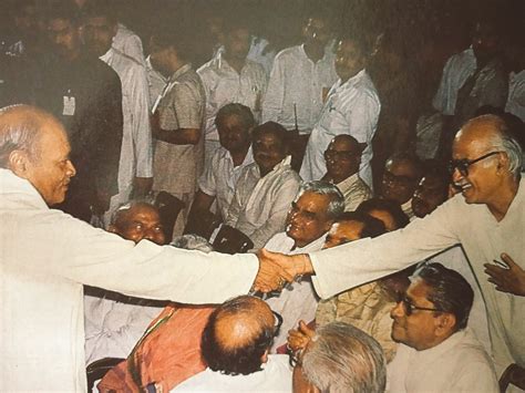 Indianhistorypics On Twitter 1991 Lk Advani Congratulating Newly