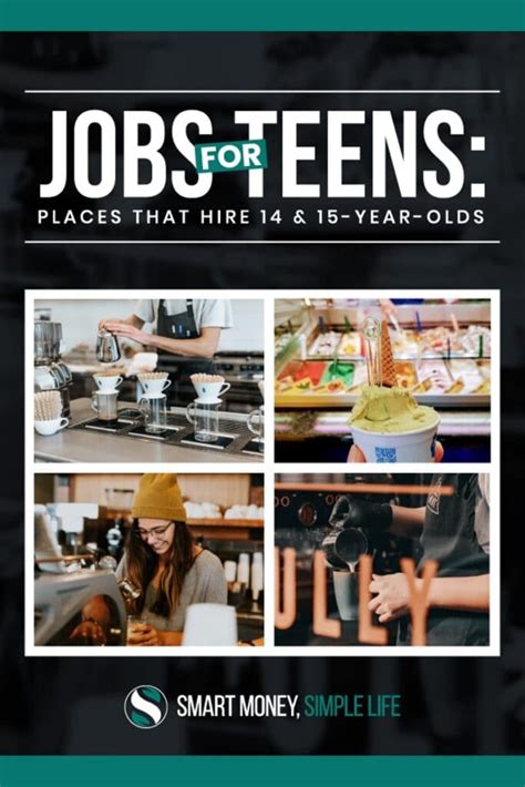 Jobs For Teens Places That Hire 14 And 15 Year Olds Smart Money