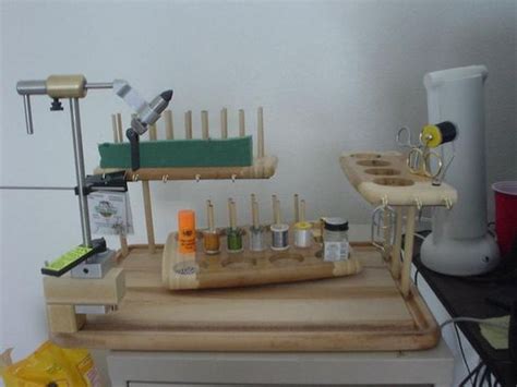 Fly tying work bench portable fly tying station plans for so much less. DIY fly tying station | Fly Tying | Pinterest | Fly tying, Names and Benches