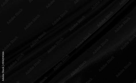 Black Gray Satin Dark Fabric Texture Luxurious Shiny That Is Abstract