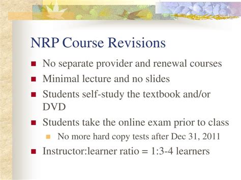Ppt Nrp 6 Th Editionteaching The Course Powerpoint Presentation