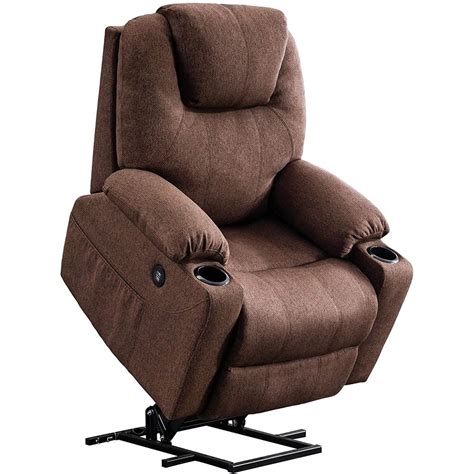 Mcombo Electric Power Lift Recliner Chair Sofa With Massage And Heat