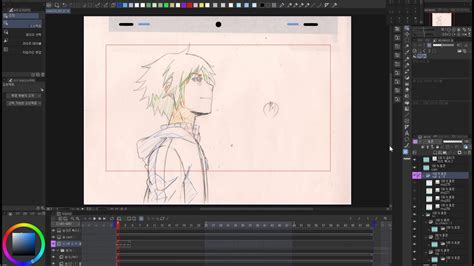 클립스튜디오 타프구멍 맞추는 팁 Clip Studio Animation Youtube