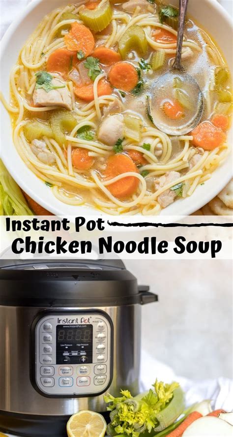 Check spelling or type a new query. Chicken Noodle Soup In Power Quickpot - Quick and Easy ...