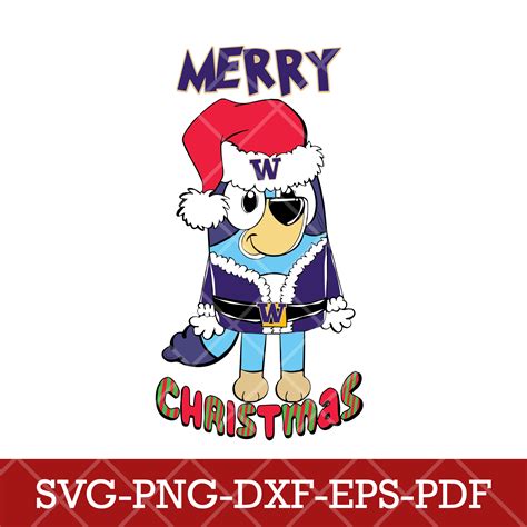 Washington Huskies_NCAA Bluey 10,SVG,DXF,EPS,PNG,digital dow - Inspire