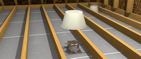 Up in the attic, clean the ceiling surface around each fixture, slit the cover to accommodate the. Recessed Light Cover