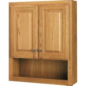 Spirich home bathroom cabinet wall mounted with doors, wood hanging cabinet, wall cabinets with doors and shelves over the toilet, bathroom wall cabinet gray. Estate by RSI Oak Over The Toilet & White Surface Mount ...