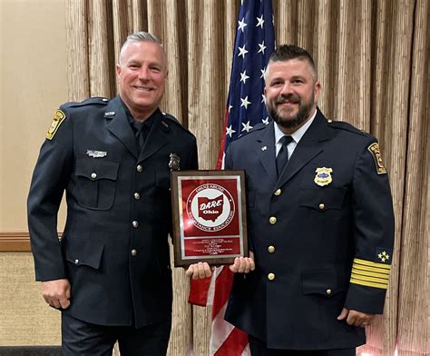 Olmsted Falls Police Chief Receives Dare Award