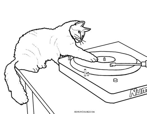 Dj Coloring Pages at GetDrawings | Free download