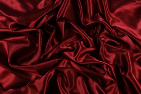Red Silk Texture Photo Free Download