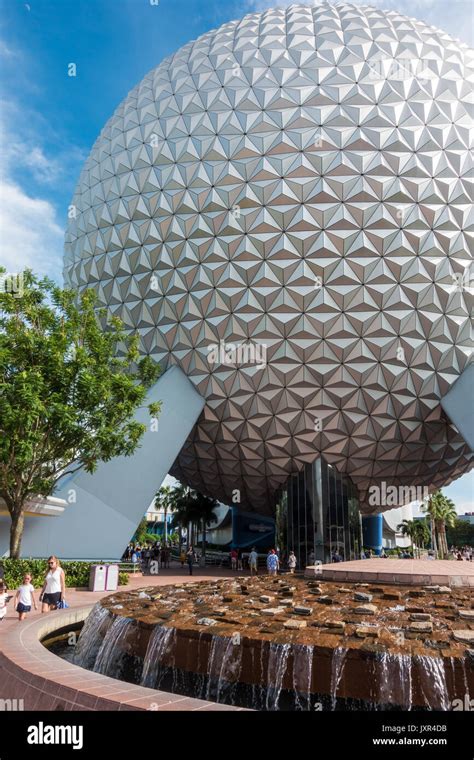 Future World In Epcot Theme Park Walt Disney World Orlando Florida