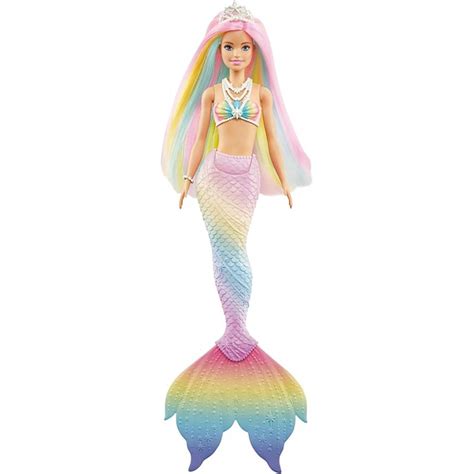 Experimenteaza Aventurile Magice Cu Papusa Barbie Sirena Curcubeu