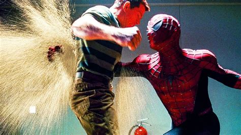 Let's kick things off with one of the greatest movie train fight scenes! Spider-Man vs Sandman - First Fight Scene | SPIDER-MAN 3 ...