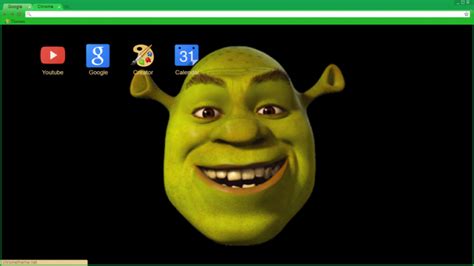 Shrek Chrome Theme Themebeta