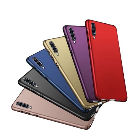Plain Hard Plastic Phone Case For Samsung Galaxy A70 Case Ultra Slim