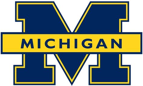 Michigan Wolverines Primary Logo Ncaa Division I I M Ncaa I M