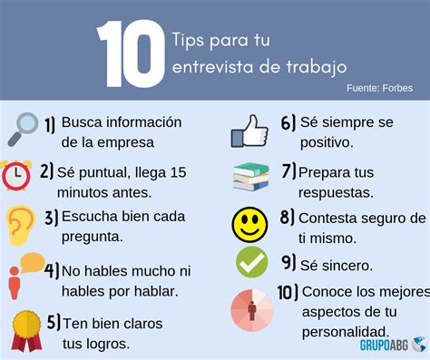 Tips Para Entrevista De Trabajo Consejos Y Recomendaciones Kulturaupice