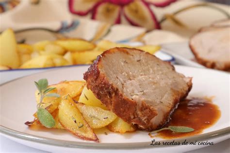 Las Recetas De Mi Cocina Lomo De Cerdo Al Horno Marinado Videorecetas