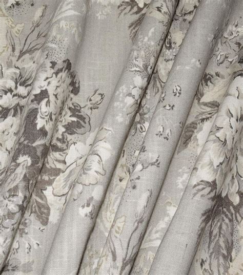 Waverly Designer Multi Purpose Decor Fabric 54 Ballad Bouquet Platinum