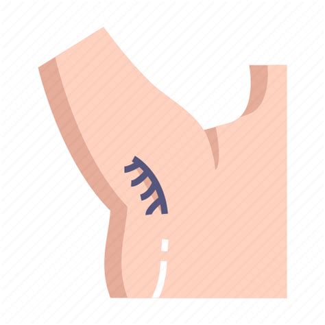 Anatomy Armpit Hair Icon Download On Iconfinder