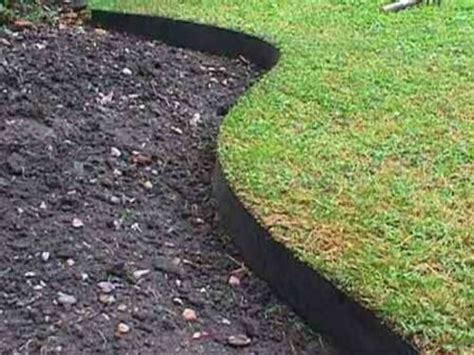 Flexible Garden Border Edging Strip Grass Lawn Black Outdoor H14cm Smartedge Ebay