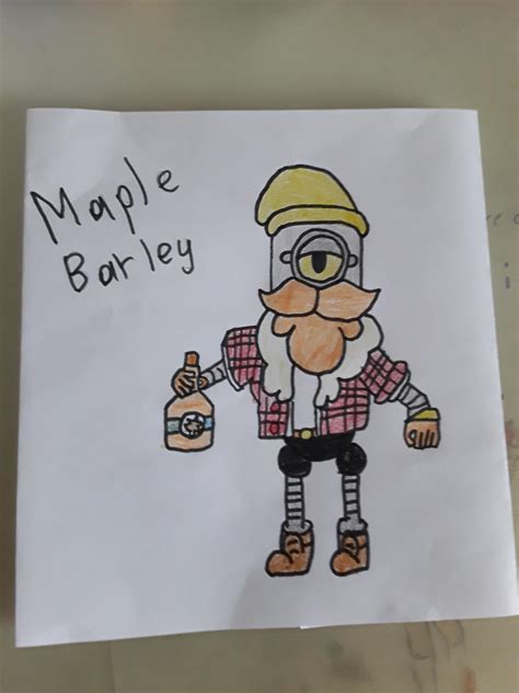 Barley is a rare brawler unlocked in boxes. Maple barley art : Brawl_Stars