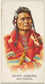 Chief Joseph Nez Perces From The American Indian Chiefs Series N2
