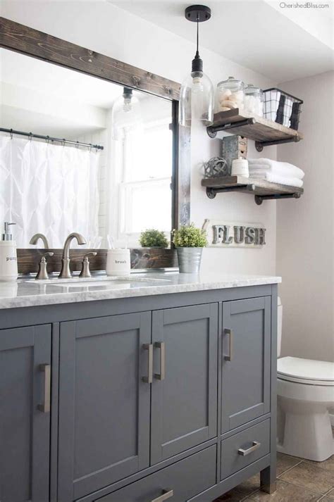 Farmhouse bathroom interiors that we have featured today in our collection of 25 fantastic farmhouse bathroom design ideas pictures. 95+ Best Farmhouse Bathroom Decor Ideas - Page 34 of 97 ...