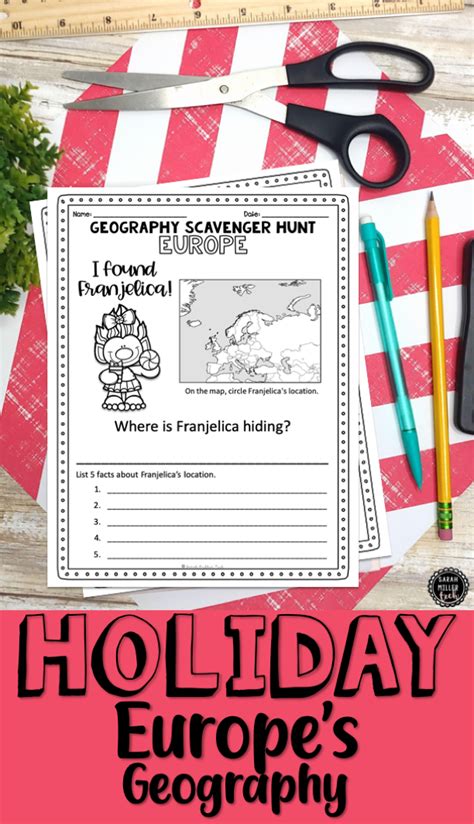 In this post, i will share with you some europe activities for kids! Christmas Social Studies Scavenger Hunt | Europe's ...