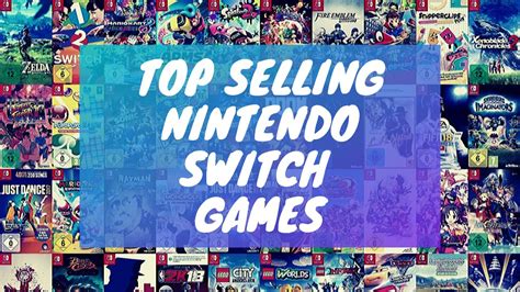 top selling nintendo switch video games number of units sold and year of release youtube