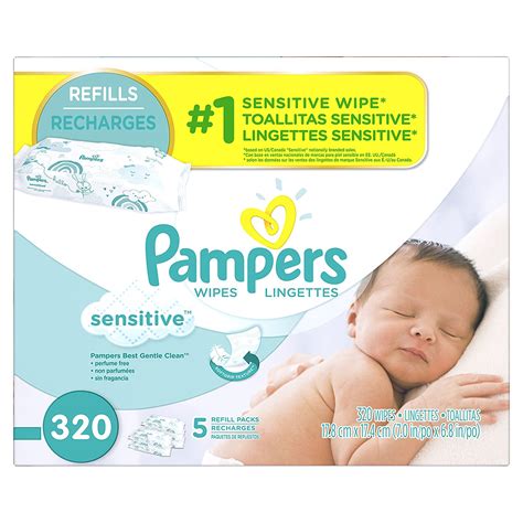 Pampers Baby Wipes Sensitive 320 Count Only 739 Shipped Common