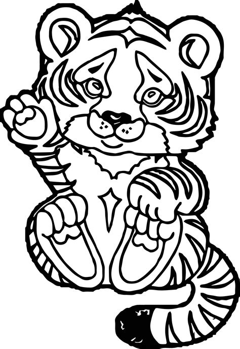 Adult Coloring Pages Of Tigers Coloring Pages