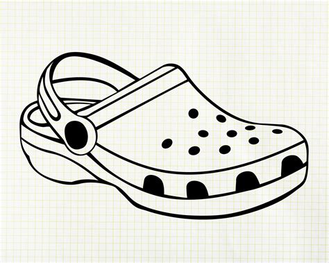 Drawing Crocs Clipart Ubicaciondepersonascdmxgobmx