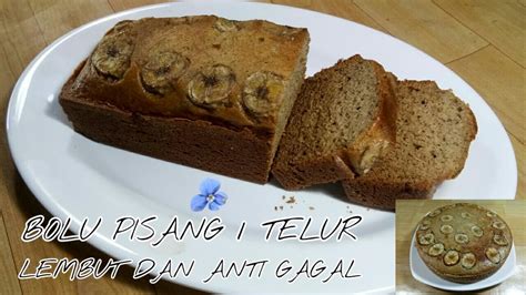 Bolu pandan montok 3 telur takaran gelas, di jamin berhasil dan mengembang banget bahan bahan. Takaran sendok Resep Anti Gagal Bolu pisang 1 telur Super ...