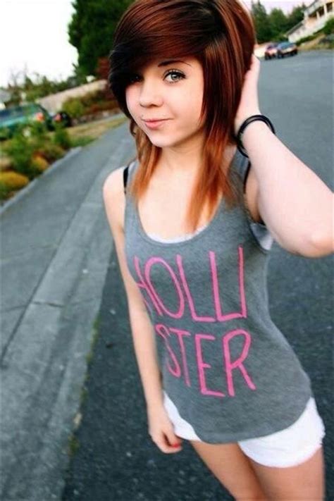 13 Cute Emo Hairstyles For Girls Being Different Is Good Peinados