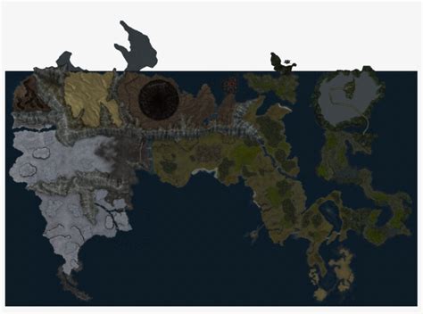 Map Of Final Fantasy Xv Transparent Png 1023x710 Free Download On