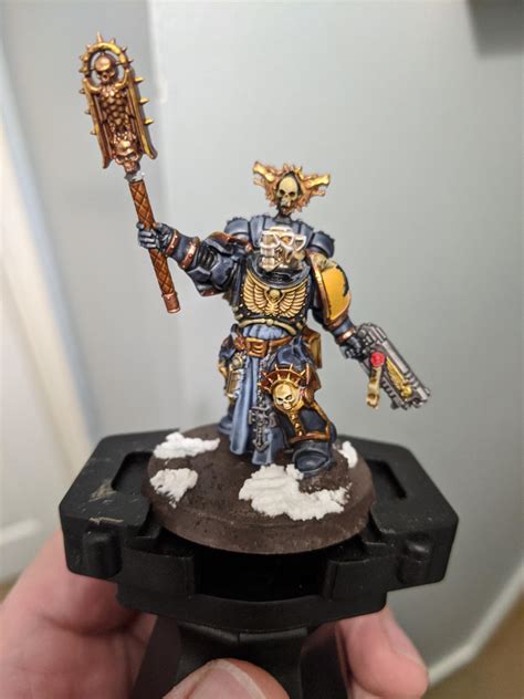 Finished My Primaris Wolf Priest Mini Conversion C C Welcome R SpaceWolves