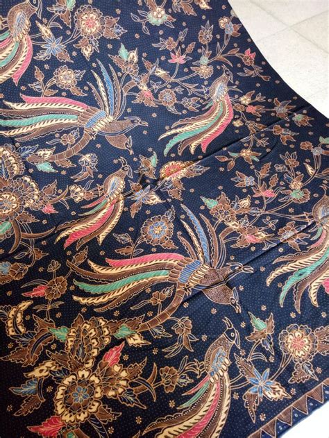 Jual Batik Tulis Motif Cendrawasih Colet Pewarnaan Alam Di Lapak Batik