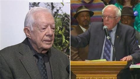Jimmy Carter On Bernie Yall See Why I Voted For Him