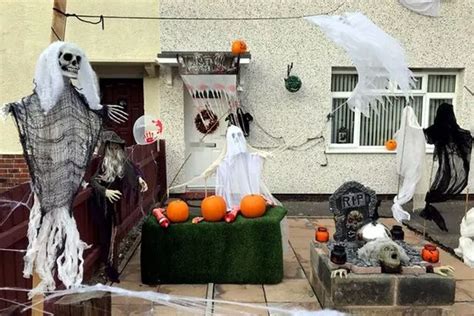 Has This Halloween Decoration Gone A Step Too Far As Homeowner Hangs