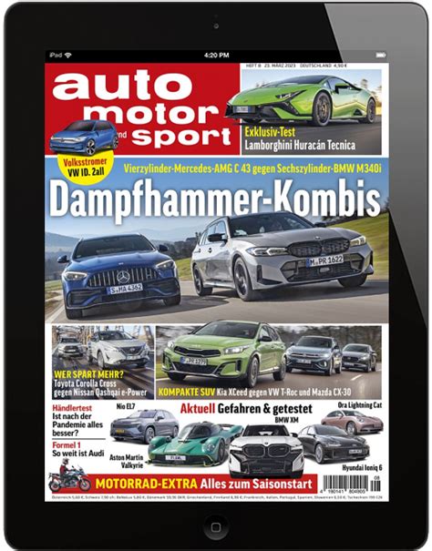 Auto Motor Und Sport Aktuelles Heft Und Einzelausgaben Offizieller
