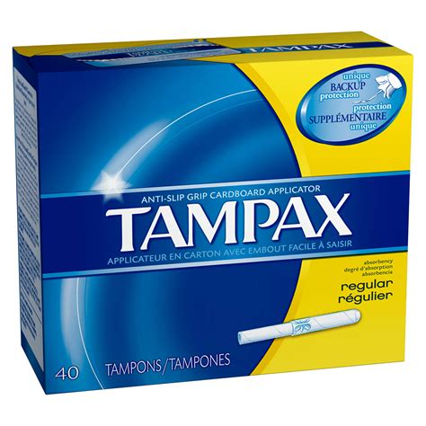 It was based in white plains, new york, us until its sale to procter & gamble in 1997. Tampax Tampons - Regular | Emergency Medical Products