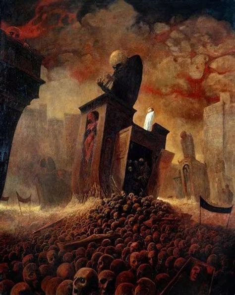 The Artwork Of Zdzislaw Beksinski Is Literally The Stuff Of Nightmares