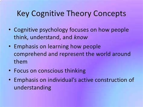 Cognitive Theory