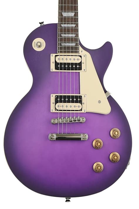 Epiphone Les Paul Classic Worn Electric Guitar Worn Purple Reverb