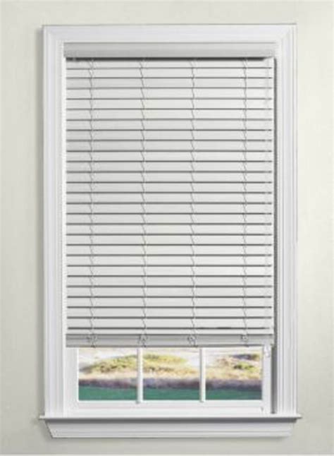 Levolor Faux Wood Blinds 2 Inch The Home Depot Canada