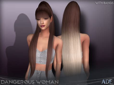 The Sims Resource Ade Dangerous Woman With Bangs